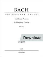 Passione secondo Matteo BWV 244 Download