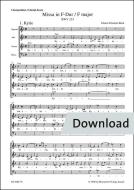 Missa in fa maggiore Download