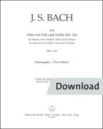Tutto con Dio e Niente Senza di Lui BWV 1127 Download