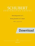 Quartetto d'archi in sol maggiore op. Inserisci. 161 D 887 Download