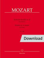 Concerto Rondo in La per pianoforte Download