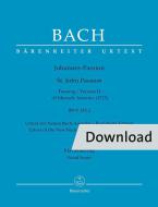 Passione secondo Giovanni "O Mensch, bewein" BWV 245.2 Download
