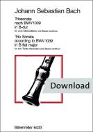 Sonata per Trio in Si bemolle maggiore BWV 1039 Download