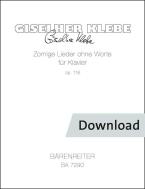 Canzoni arrabbiate senza parole op.118 