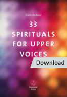 33 Spirituals per voci alte Download