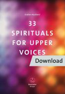 33 Spirituals per voci alte Download