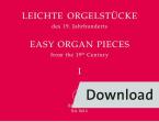 Brani facili per organo del XIX secolo 1 Download