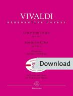 Concerto in mi maggiore op. 8/1 "Primavera" Download