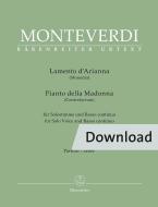 Lamento d'Arianna (Monodia) - Pianoforte della Madonna (Contrafactum) Download