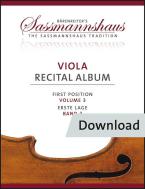 Album di recital per viola 3 Download