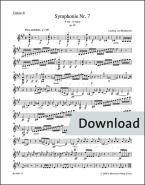 Sinfonia n. 7 in La maggiore. 92 Download