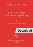 Canzoni complete con accompagnamento al pianoforte 2 Download