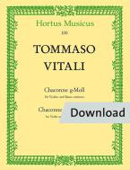 Chaconne per violino e basso continuo Download