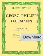 Concerto per 4 violini senza contrabbasso TWV 40:202 Download