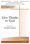 Give Thanks to God 