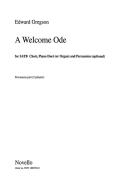 A Welcome Ode 