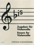 Bis - Encores for solo cello 