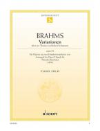 Variations on a Theme by Robert Schumann Op. 23 Standard