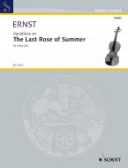 The Last Rose Of Summer Standard