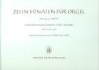 Zehn Sonaten für Orgel 