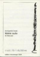Kleine Suite für Flöte solo 
