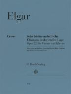 Esercizi melodiosi molto facili in prima posizione op. 22 