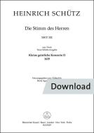 Die Stimm des Herren SWV 331 