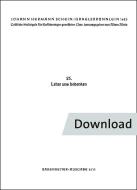 Lehre uns bedenken, dass wir sterben müssen Nr. 25 Download