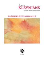Préambule et passacaille 