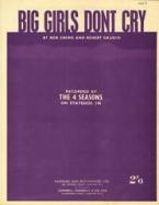 Big Girls Don't Cry 