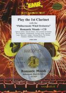 Play The 1st Clarinet: Romantic Moods Standard