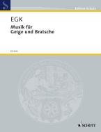 Music for Violin and Viola 