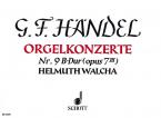 Organ Concerto No. 9 B Major Op. 7/3 HWV 308 