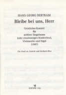 Bleibe bei uns 
