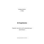 50 pezzi d'organo 