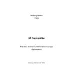 50 pezzi d'organo 