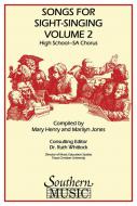 Songs For Sight-Singing Vol. 2 