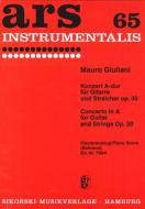 Concerto in la maggiore op. 30 