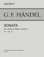 Sonata op. 1, No. 12 