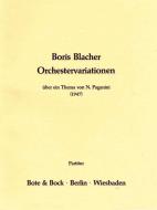 Variazioni orchestrali 