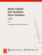 3 Sonatine op. 71 