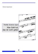 Partite diverse sopra "Was Gott tut, das ist wohl getan" 
