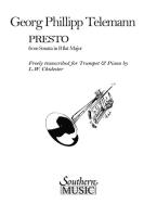 Presto (from Sonata in B flat Major) 