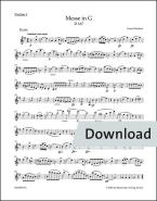 Messa in sol maggiore D 167 Download