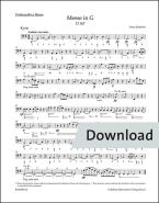 Messa in sol maggiore D 167 Download