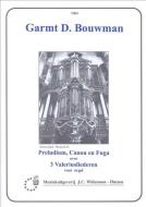 Prelude Canon En Fuga Over 3 Valeriusliederen 