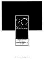 Sonate Pour Violoncelle et Piano, op. 51 No. 3 