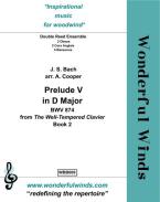 Prelude V in D major BWV 874 