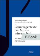 Grundlagentexte der Musikwissenschaft Download