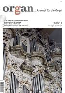 organ - Journal für die Orgel 2016/01 